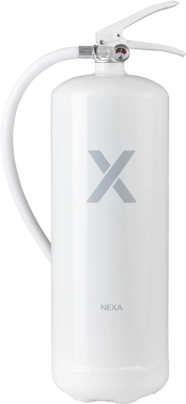 Nexa Brandsläckare Kamintillbehör och redskap frilagd